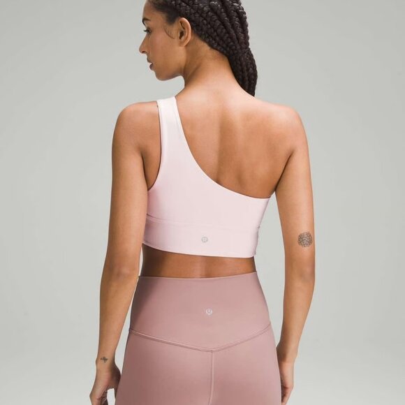 Lululemon Align Asymmetrical Bra - pink (6) - Picture 2 of 4